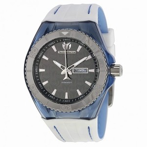 Technomarine Silver Dial White Silicone Unisex Watch 113034
