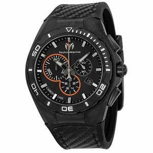 Technomarine Steel Evo Carbon Fiber Dial Chronograph Men's Watch 113001