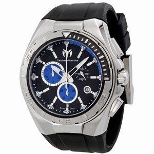 Technomarine Steel Regular Black Dial Chronograph Men's Watch 110011