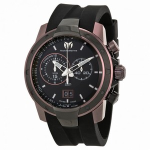 Technomarine UF6 Chronograph Black Dial Brown PVD Men's Watch 612001