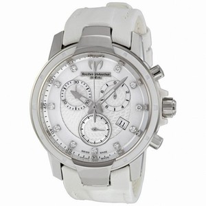 Technomarine UF6 Mother of Pearl Diamond Dial Chronograph Ladies Watch 609011