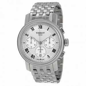 Tissot Bridgeport Automatic Chronograph Silver Dial Stainless Steel Men's Watch T097.427.11.033.00
