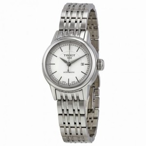 Tissot Carson Automatic White Dial Two-tone Ladies Watch T0852072201100