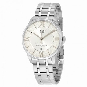 Tissot Chemin Des Tourelles Automatic Silver Dial Stainless Steel Men's Watch T0994081103800