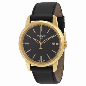 Tissot Classic Dream Black Dial  Black Leather Men's T0334103605101