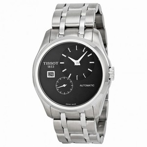 Tissot Couturier Automatic Black Dial Stainless Steel Men's Watch T0354281105100