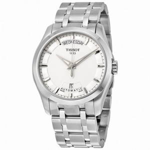 Tissot Couturier Day-Date Silver Dial Men's Watch T035.407.11.031.00