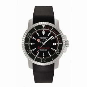 Tissot Diver Seastar Steel Black Rubber Automatic Men's Watch T19.1.593.51