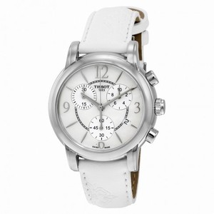 Tissot Dressport Mother Of Pearl Dial White Synthetic Ladies Sports Watch T0502171711700