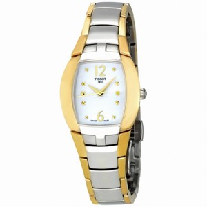 Tissot Femini-T Mother of Pearl Stainless Steel Ladies Watch T0533102201700