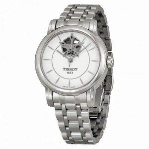 Tissot Lady Heart Automatic White Dial Stainless Steel Ladies Watch T0502071101104