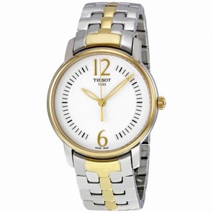 Tissot Lady Round Trend Silver PVD Ladies Watch T0522102203700