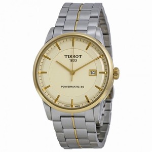 Tissot Powermatic 80 Ivory Dial Stainless Steel Men's Watch T0864072226100