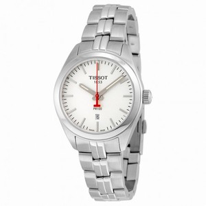 Tissot PR 100 NBA Special Edition Silver Dial Stainless Steel Ladies Watch T1012101103100