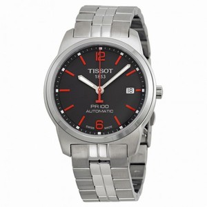 Tissot PR100 Automatic Anthracite Dial Stainless Steel Men's Watch T0494071106700