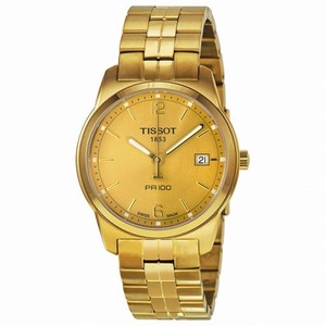 Tissot PR100 Gold PVD Men's Watch T0494103302700