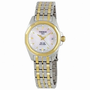 Tissot PRC 100 Mother of Pearl Ladies Watch T0080102211100