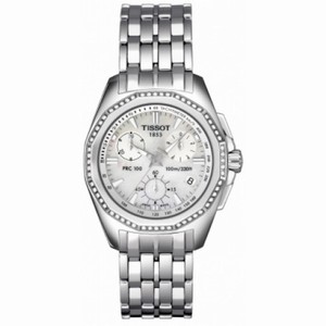Tissot PRC100 Diamond Chronograph Ladies Watch T22.1.486.21