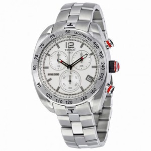 Tissot PRS 330 Chronograph Silver Dial Men's Watch T0764171103700