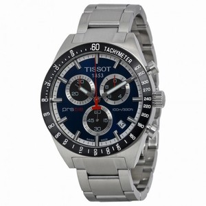 Tissot PRS516 Blue Dial Chronograph Men's Watch T0444172104100
