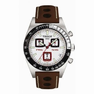 Tissot PRS516 Steel Chronograph Brown Men's Watch T91.1.416.31