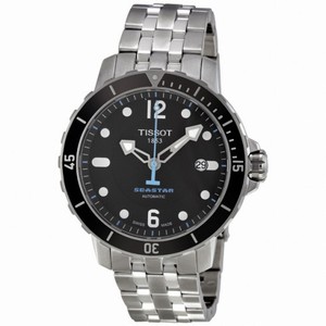 Tissot Seastar 1000 Black Dial Men's Watch T0664071105700