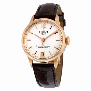 Tissot T-Classic Chemin Des Tourelles Automatic Silver Dial Ladies Watch T0992073603700