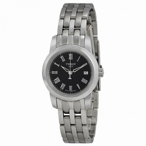 Tissot T-Classic Dream Black Roman Numeral Dial Ladies Watch T033.210.11.053.00