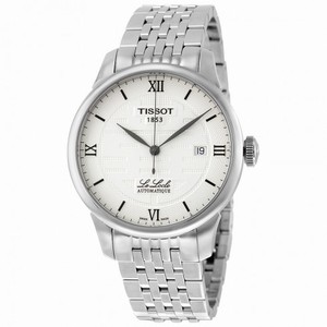 Tissot T-Classic Le Locle Silver Dial Stainless Steel Men's Watch T41183350