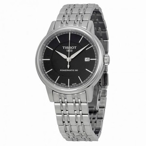 Tissot T Classic Powermatic Automatic Black Dial Stainless Steel Men's Watch T0854071105100