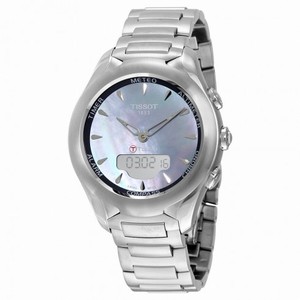 Tissot T-Touch Solar Lady Mother of Pearl Dial Stainless Steel Ladies Watch T0752201110101