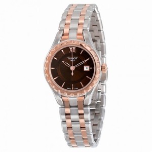 Tissot T-Trend Lady Brown Dial Two-tone Ladies Watch Watch T0720102229800