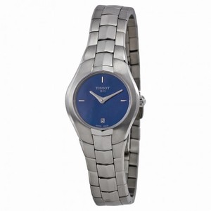 Tissot T Trend T Round Blue Dial Stainless Steel Ladies Watch T0960091113100