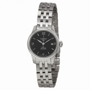 Tissot T-Classic Le Loche Automatic Black Dial Stainless Steel Ladies Watch T41118354