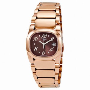 Tissot T-Moments Pink Gold PVD Ladies Watch T0091103329700