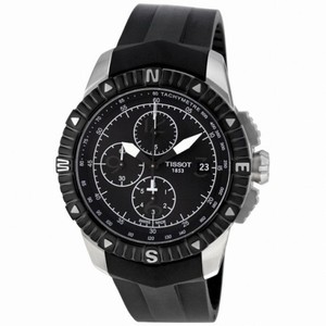 Tissot T-Navigator Automatic Black Dial Stainless Steel Men's Watch T0624271705700