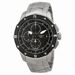 Tissot T-Navigator Chronograph Black Dial Men's Watch T0624271105700