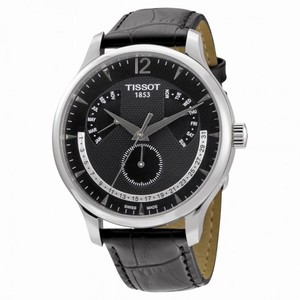 Tissot Tradition Black Dial Stainless Steel Men's Watch T0636371605700