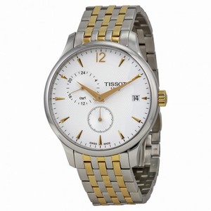 Tissot Tradition Silver Dial Two-tone Men's Watch T0636392203700