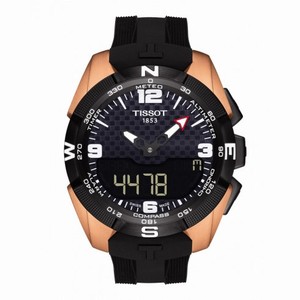 Tissot T-touch Expert Solar Nba Special Edition Black Dial Men's Watch T0914204720700