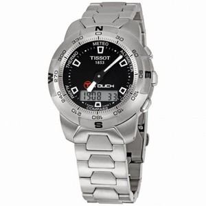 Tissot T-Touch Steel Analog/Digital Multifunction Black Men's Watch T33.1.588.51