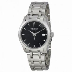 Tissot T-Trend Couturier Black Dial Ladies Watch T0352101105100