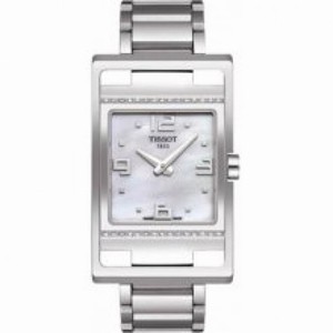 Tissot T-Trend Mother of Pearl Dial Stainless Steel Ladies Watch T0323091111701
