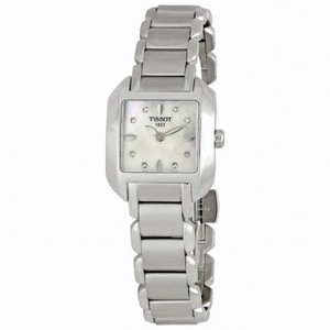 Tissot T-Trend T-Wave Diamond Ladies Watch T02.1.285.74