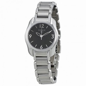 Tissot T-Wave Black Dial Ladies Watch T0232101105700