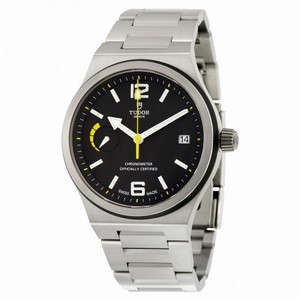 Tudor North Flag  Automatic Black Dial Stainless Steel Men's Watch 91210N-BKSS