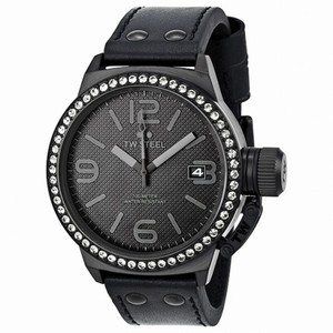 TW Steel Canteen 45mm Black Dial Black PVD Unisex Watch TW912