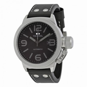 TW Steel Canteen Black Dial 45mm Men's Watch TWA200