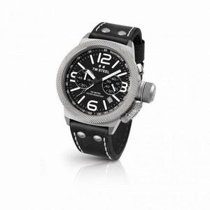 TW Steel Canteen Black Dial Automatic Men's Chronograph Watch CS3