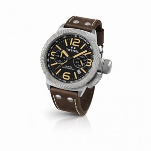 TW Steel Canteen Black Dial Men's Chronograph Watch CS33